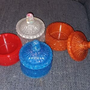 Handmade expoxy designed boxes